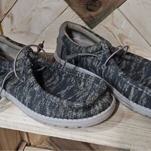 Hey Dude’s Men Woodland Camo Size 11